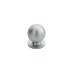 Carlisle Brass Ball Knob 25mm - Satin Chrome
