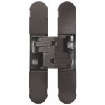 Eurospec 1130 Stars 3d Concealed Hinge 134 x 24mm Bronze Plated - Screws Not Supplied - Brass Bronzed