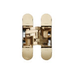 Eurospec 1230 Stars 3d Concealed Hinge 130 x 30mm Osg (Galvanic Satin Brass)