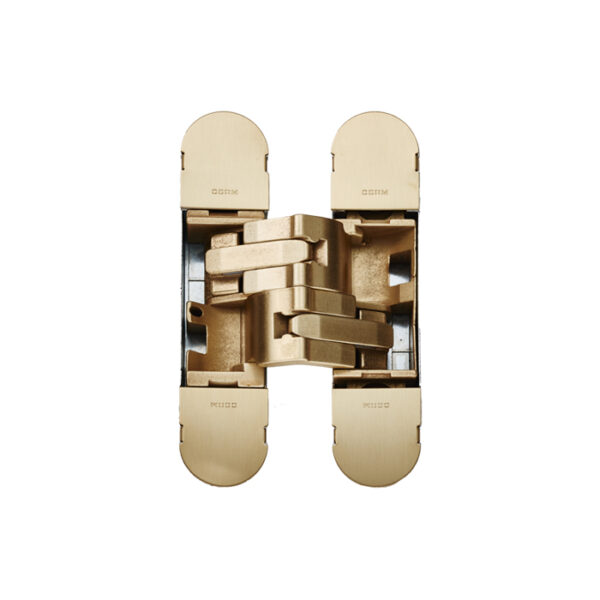 Eurospec 1230 Stars 3d Concealed Hinge 130 x 30mm Osg (Galvanic Satin Brass)