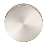 Eurospec Escutcheon - Blank Profile - Push-on Round Rose - Satin Stainless Steel