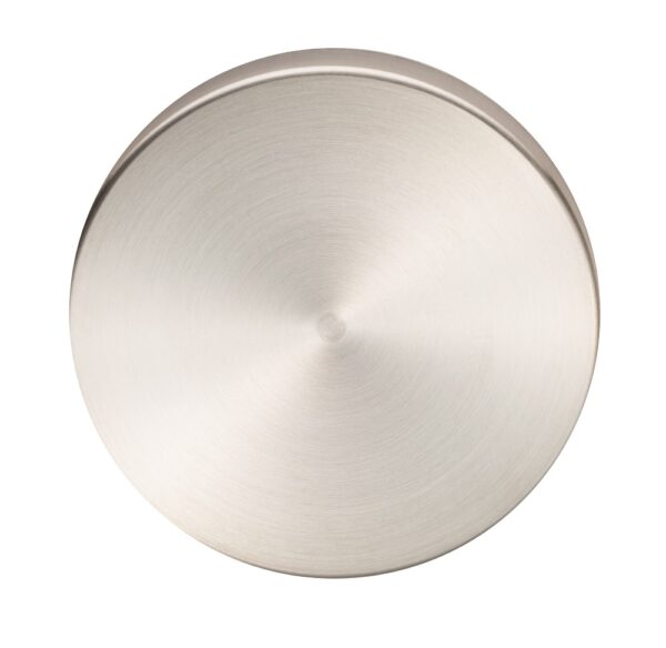 Eurospec Escutcheon - Blank Profile - Push-on Round Rose - Satin Stainless Steel