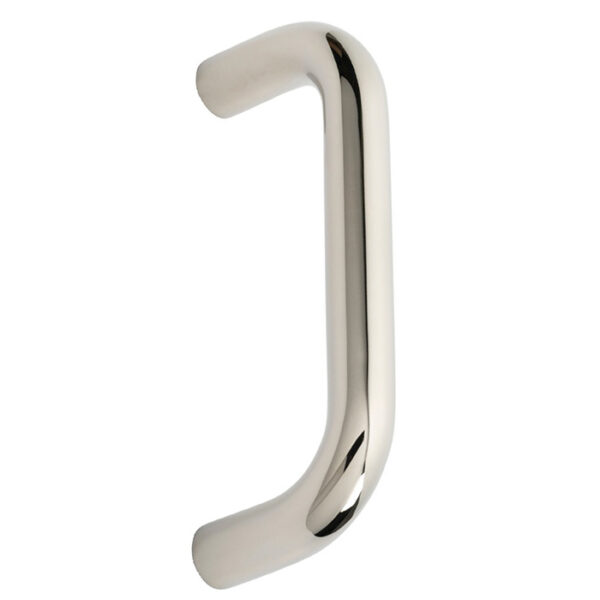 Eurospec 19mm Dia. D Pull Handle - 150mm C/C - Bolt Through Fixing - Bright Stainless Steel