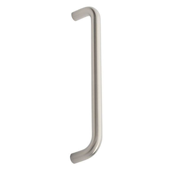 Eurospec 19mm Dia. D Pull Handle - 300mm C/C - Bolt Through Fixing - Satin Stainless Steel