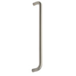 Eurospec 19mm Dia. D Pull Handle - 425mm C/C - Bolt Through Fixing - Satin Stainless Steel