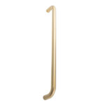 Eurospec 19mm Dia. D Pull Handle - 450mm C/C - Bolt Through Fixing - Satin PVD
