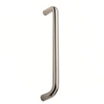 Eurospec 19mm Dia. D Pull Handle - 450mm C/C - Bolt Through Fixing - Satin Stainless Steel