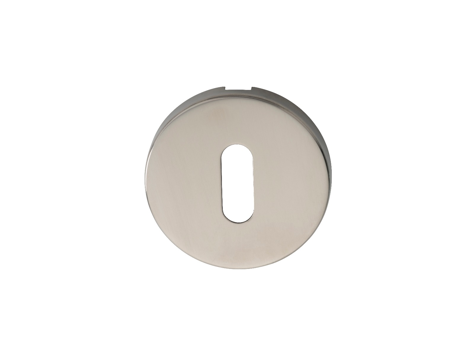 csp1005bss.jpg Eurospec Escutcheon - Lock Profile - Push-on Round Rose - Bright Stainless Steel - Image 1
