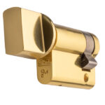 Eurospec Mp5 45mm Euro Single Turn Only - Polished Brass