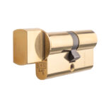 Eurospec Mp5 70mm Euro Bathroom Turn - (Architectural) - Polished Brass