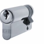 Eurospec Mp5 40mm Euro Single Cylinder - Ktd - (Architectural) - Satin Chrome