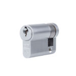 Eurospec Mp5 50mm Euro Single Cylinder - Ktd - (Architectural) - Satin Chrome