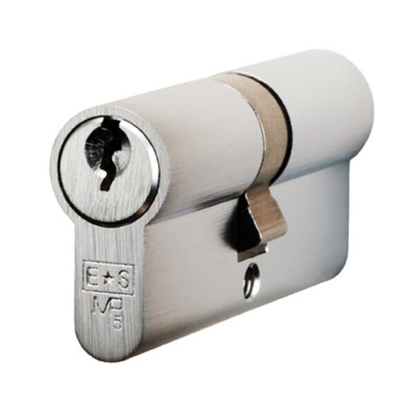 Eurospec Mp5 90mm Euro Double Cylinder - Ktd - Satin Chrome