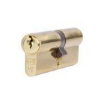 Eurospec Mp5 90mm Euro Double Cylinder - Ktd - (Architectural) - Polished Brass