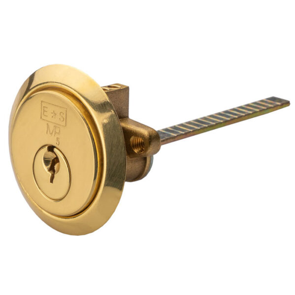 Eurospec Mp5 Standard Rim Cylinder - Ktd - (Architectural) - Polished Brass