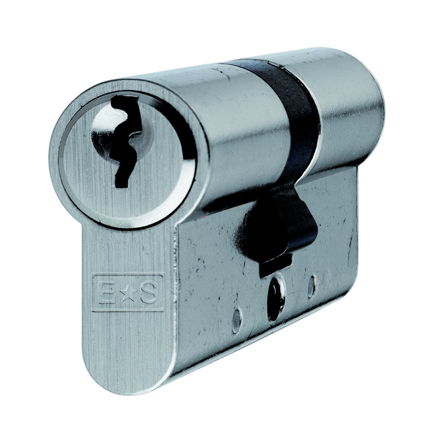CYC71260 NP 001 Eurospec Mp5 60mm Euro Double Cylinder - Ktd - (Contract) - Nickel Plated - Image 1