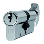 Eurospec Mp5 70mm Euro Cylinder & Turn - Ktd - (Contract) - Nickel Plated