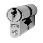 Eurospec Mp10 64mm Euro Double Cylinder - Ktd - Satin Chrome