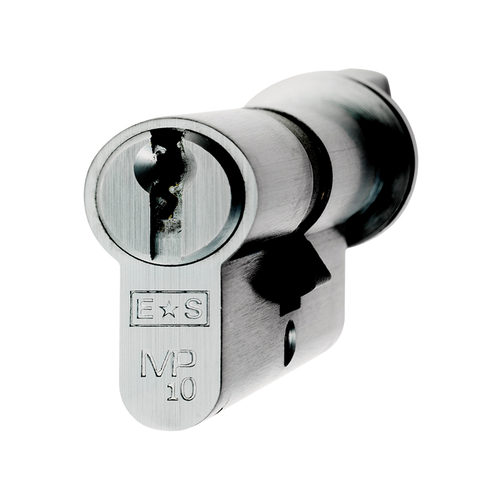 cyh71364sc_6.jpg Eurospec Mp10 70mm Euro Cylinder & Turn - Ktd - Satin Chrome - Image 1