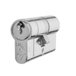 Eurospec Mpx6 80mm Euro Double Cylinder - Ktd - Polished Chrome