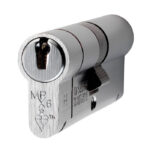 Eurospec Mpx6 90mm Euro Double Cylinder - Ktd - Satin Chrome