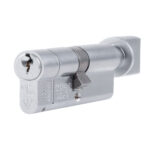 Eurospec Mpx6 40/60mm Euro Cylinder & Turn- Ktd - Satin Chrome