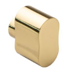 Eurospec Peanut Shaped Thumbturn - Polished Brass