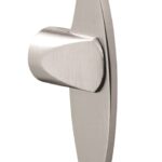 Eurospec Shaped Thumbturn - Satin Chrome