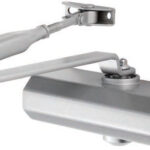 Eurospec Overhead Door Closer Fixed Size 3 C/W Fig 6 Bracket - Silver