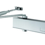 Eurospec Overhead Door Closer Variable Power Size 2-4 C/W Backcheck & Fig 66 Bracket - Silver