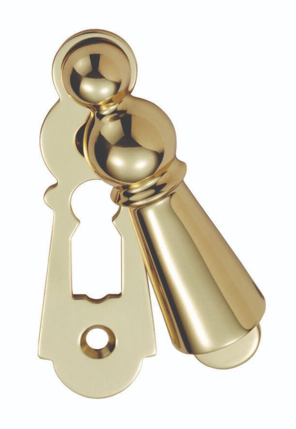 Carlisle Brass Escutcheon - Lock Profile Covered Face Fix Large - Polished Brass