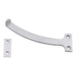Carlisle Brass Quadrant Arm Casement Stay - Satin Chrome