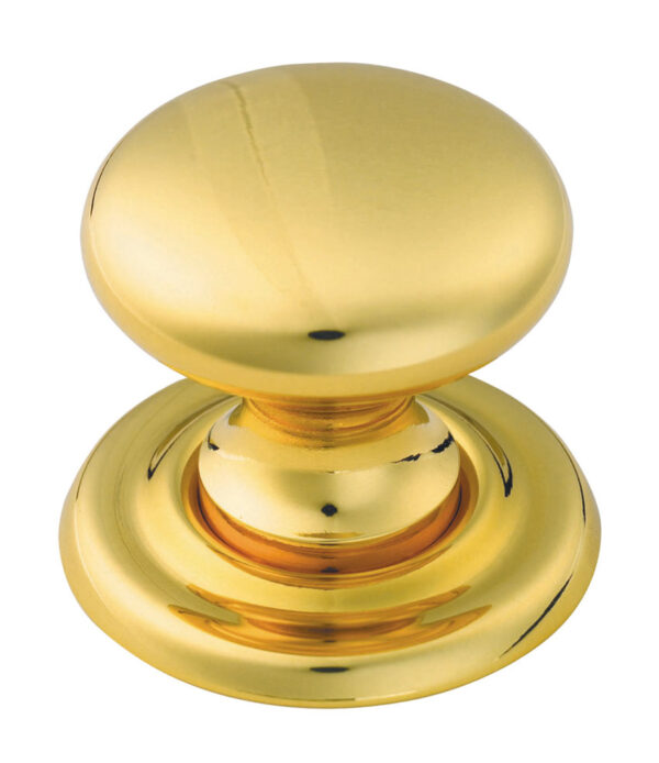 Carlisle Brass Victorian Knob 32mm - Polished Brass