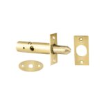 Eurospec 36mm Window Security Bolt - Electro Brassed