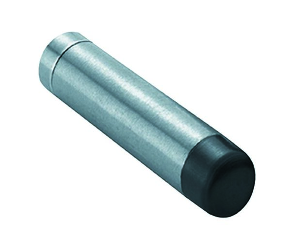 Eurospec 70 x 16mm - Wall Mounted Doorstop - Concealed Fix - Satin Stainless Steel