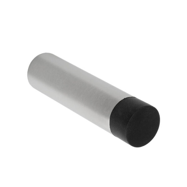 Eurospec 75 x 19mm - Wall Mounted Doorstop - Concealed Fix - Satin Stainless Steel