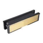 Eurospec Brass Intumescent Letterbox 10 Inch (Fs300) - Polished Brass