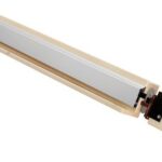Eurospec 930mm Surface Mounted Drop Down Seal 37db (Fs791) - Satin Anodised Aluminium