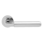 I-Tesori Masano Lever on Sprung Screw-on Round Rose - Polished Chrome