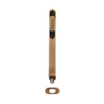 Eurospec 203 x 20mm Lever Action Flush Bolt - Radius - Antique Brass