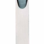 Eurospec 203 x 20mm Lever Action Flush Bolt - Radius - Bright Stainless Steel