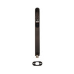 Eurospec 203 x 20mm Lever Action Flush Bolt - Radius - Matt Black
