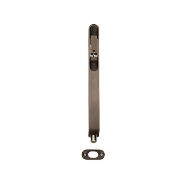 Eurospec 203 x 20mm Lever Action Flush Bolt - Radius - Matt Bronze