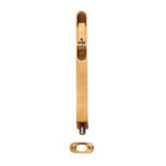 Eurospec 203 x 20mm Lever Action Flush Bolt - Radius - Satin PVD