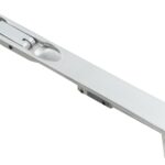 Eurospec 203 x 20mm Lever Action Flush Bolt - Square - Satin Stainless Steel