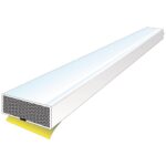 Carlisle Brass Cb220 - Fire Door 5 x 1.05m - Single Plain Strips in One Small Pack (Fs151) - White