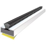 Carlisle Brass Cb280 - Fire Door 5 x 1.05m - Smoke Single Strips in One Small Pack (Fs154) - White