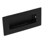 Eurospec 102 x 50mm - Flush Pull - Rectangular - Matt Black