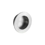 Eurospec 50mm Dia. - Flush Pull - Circular - Satin Stainless Steel