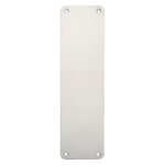 Eurospec 300 x 75mm - Finger Plate - Plain. - Bright Stainless Steel